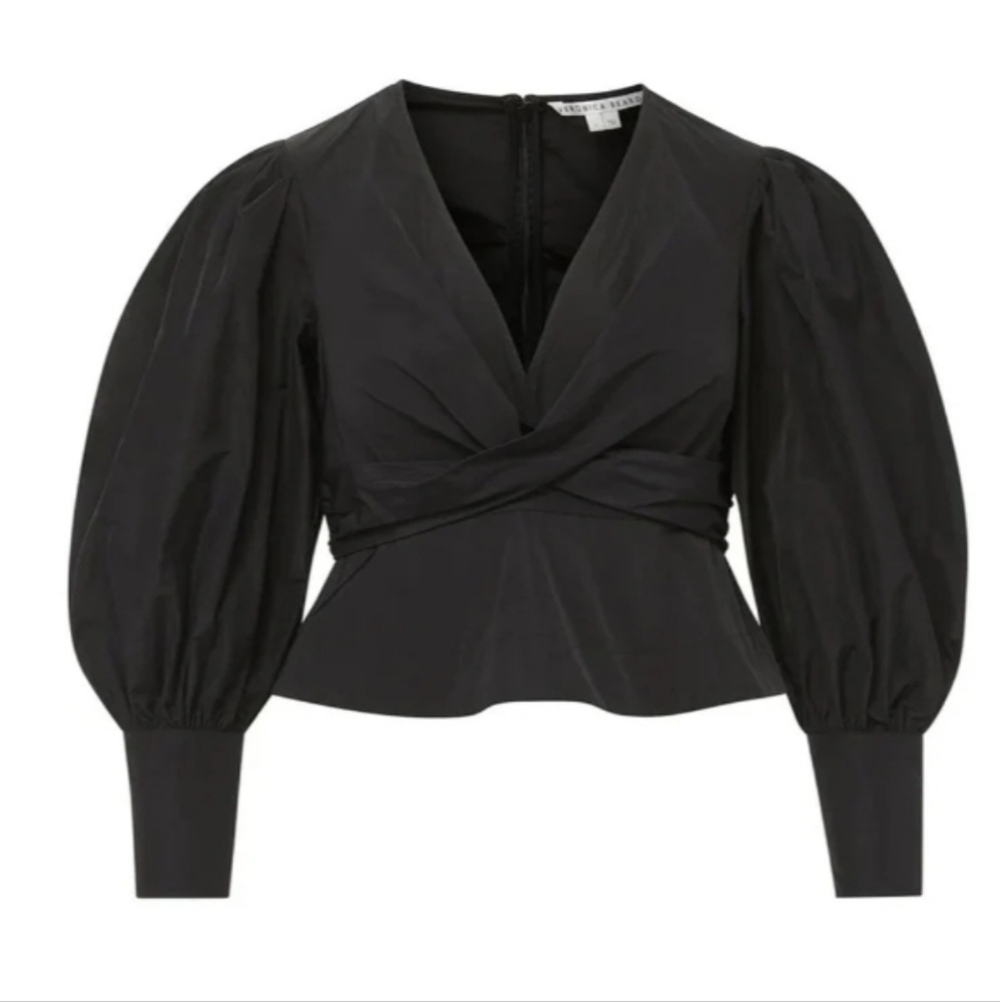 Veronica Beard Seema Top Black